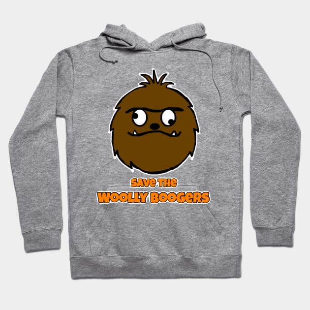 Save the Woolly Boogers Hoodie by HillbillyScribbs